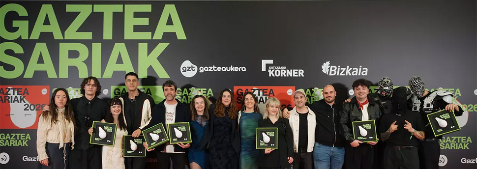Gaztea sariak 2026