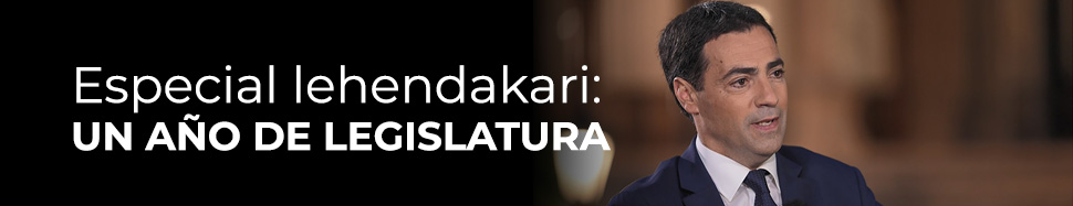 Especial Entrevista al lehendakari un año de legislatura